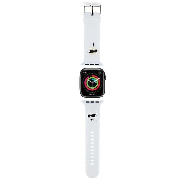 Karl Lagerfeld Pulseira para Apple Watch 42/44/45/49mm Branco