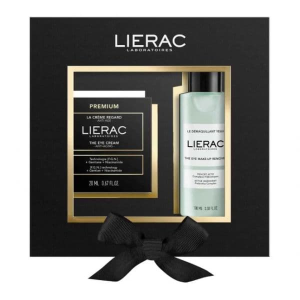 Lierac Premium Creme de Olhos 20ml + Desmaquilhante de Olhos 100ml Coffret