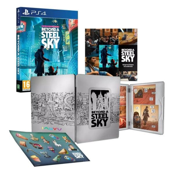 Beyond a Steel Sky Book Edition PS4