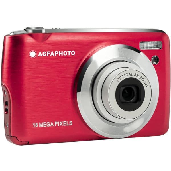 Agfa Aparelho Foto Digital DC-8200 Vermelho + 1 Cartão Sd 16GB - AGFADC8200ROOD
