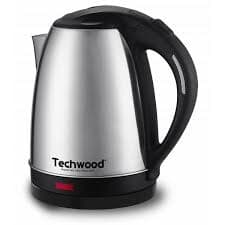 Techwood Fervedor de Água Elétrico Inox 1500W 1.8L