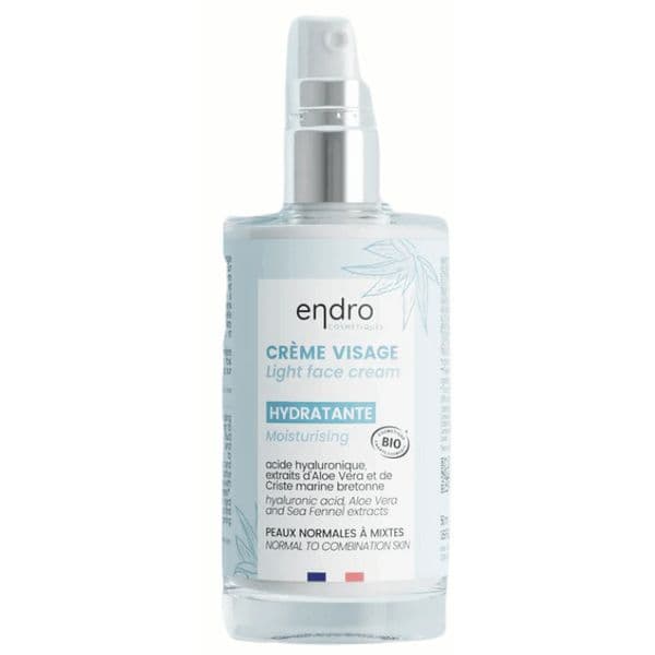 Endro Cosmétiques Creme Hidratante Facial Pele Normal Mista 50ml