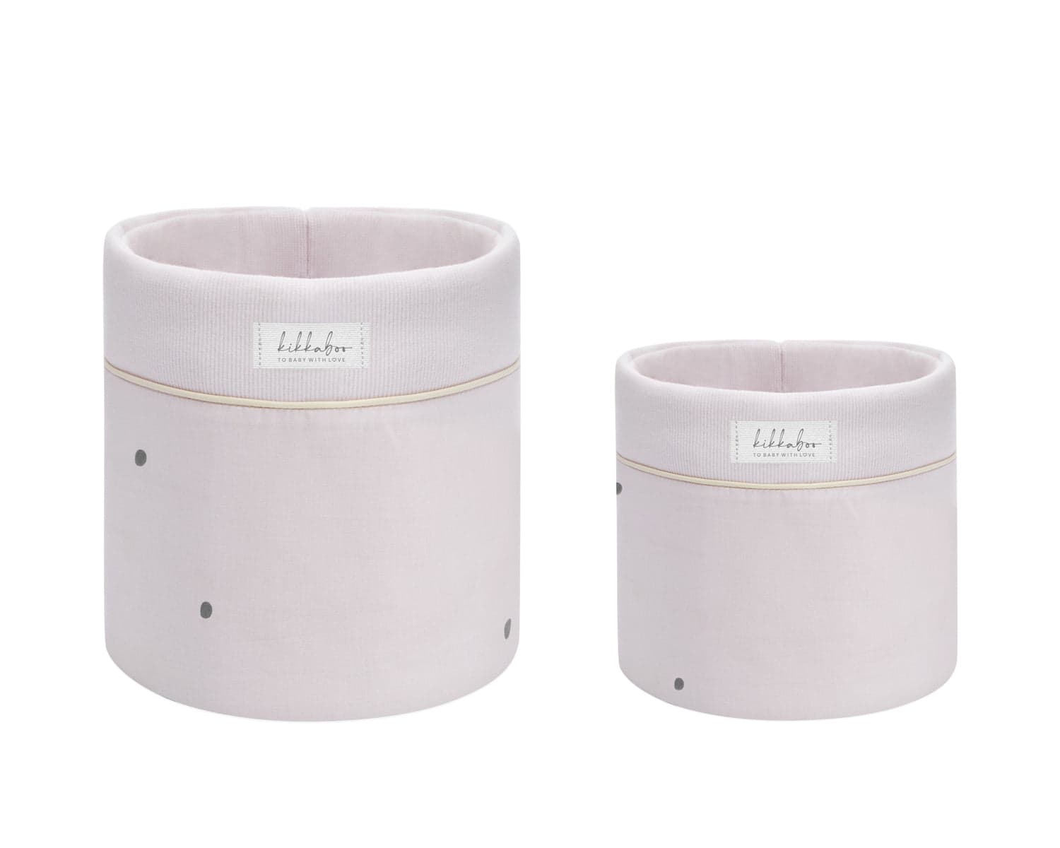 Conjunto de 2 cestos de berçário - abraçadeiras de sebes de 18 cm e 14 cm
