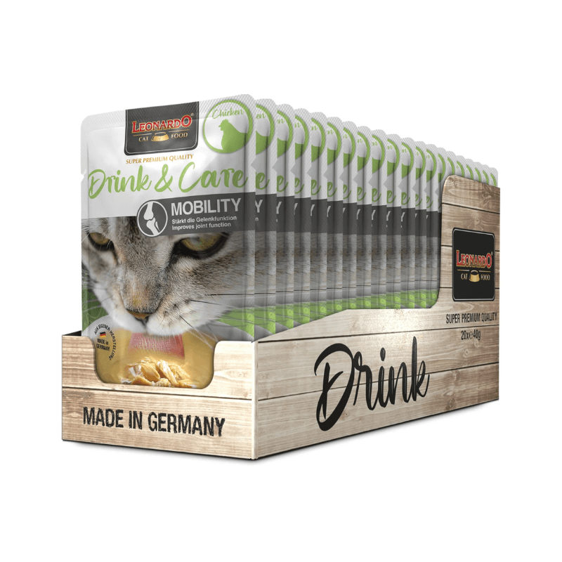 Leonardo Drink Care Mobility Chicken. Sopa De Pollo Para Gatos