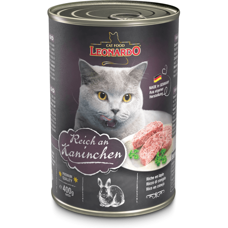 Leonardo Lata 400 gr Conejo