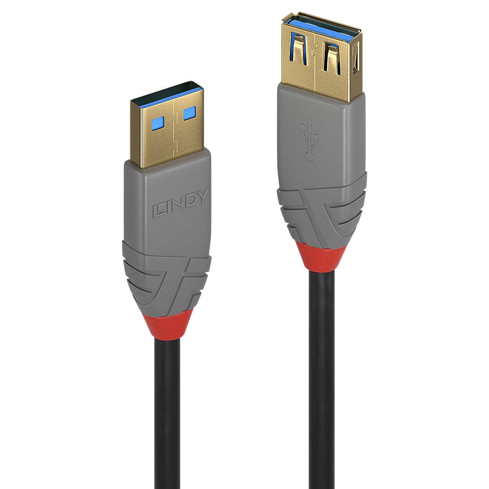 Lindy Cabo USB 3.0 Extensão M/F 0.5m 36760