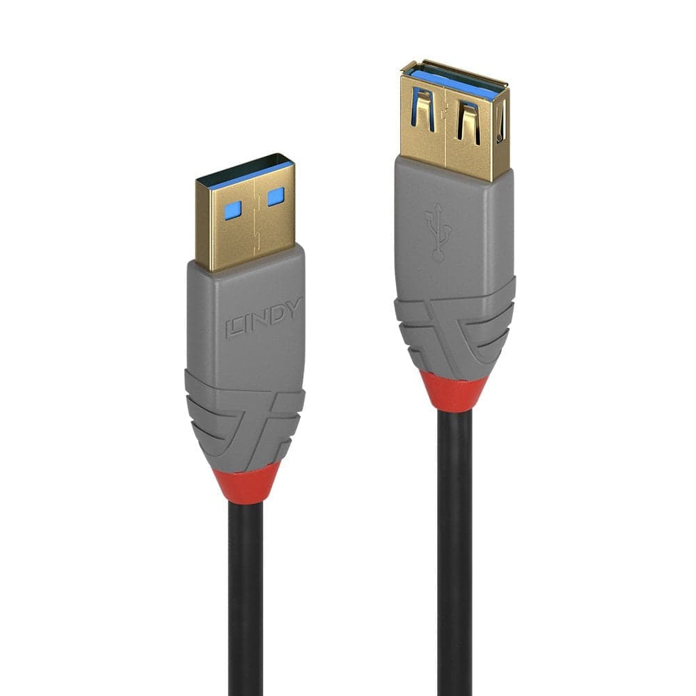 Lindy - 36761 cable USB 1 m USB 3.2 Gen 1 (3.1 Gen 1) USB A Negro - 36761