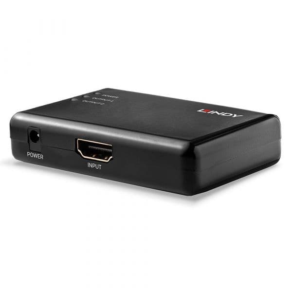 Lindy 38357 HDMI Splitter 2 Portas 10.2G Compacto