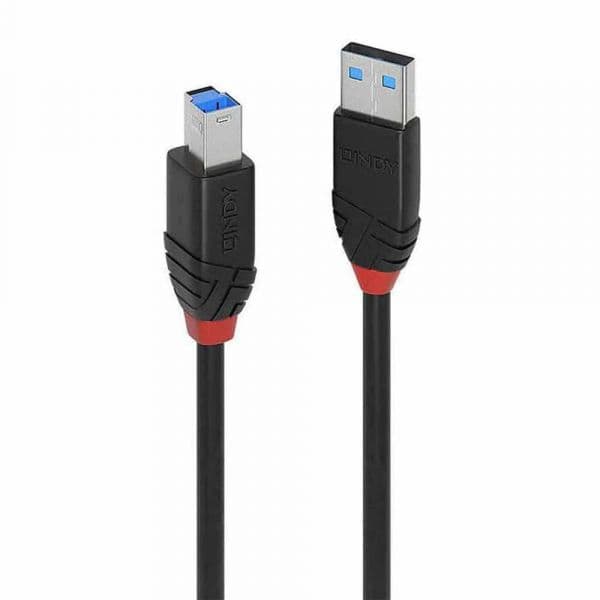 Lindy 43227 Cabo USB 3.0 Ativo Slim USB-A para USB-B 10m
