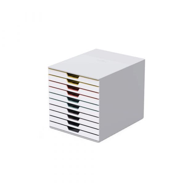 Durable Arquivador Varicolor Mix Multicor 10 Gavetas