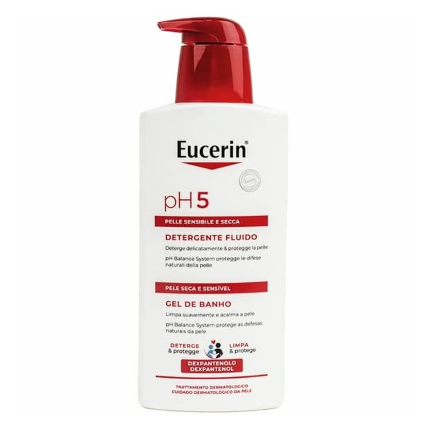 Eucerin pH5 Gel Banho Pele Seca/Sensível 400ml