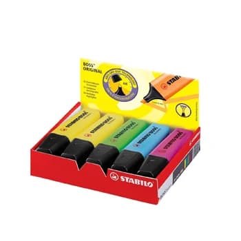 Stabilo Marcador Boss Original 70 Pack 10 Un.