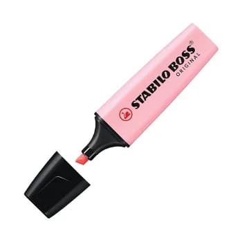 Marcador Fluorescente Rosa Pastel 70/129 Stabilo 10un
