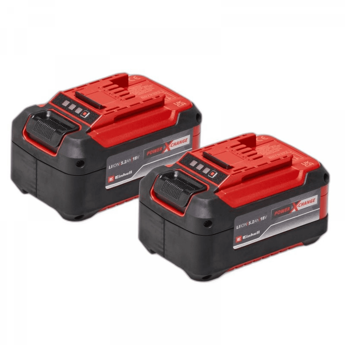 Einhell Twinpack 2xbateria 18v 5.2ah Pxc Plus Ref.4511526 - 4511526