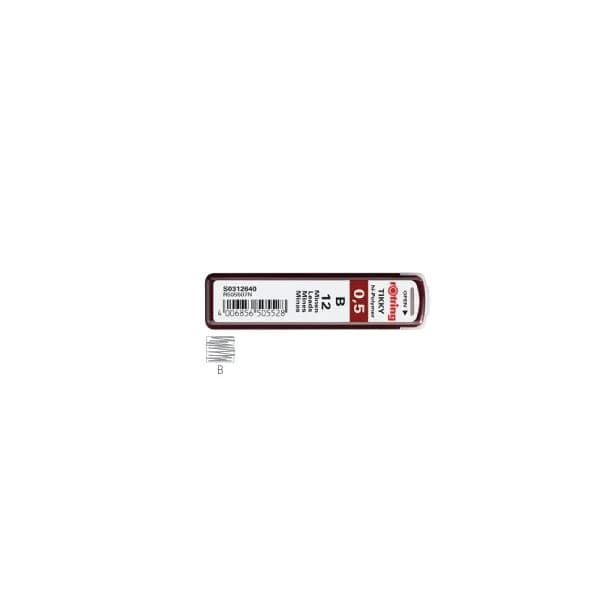 Rotring Minas 0.5mm B 10 Un.