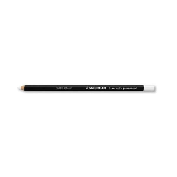 Staedtler Lápis Staedtler Lumocolor Permanent Glasochrom Branco