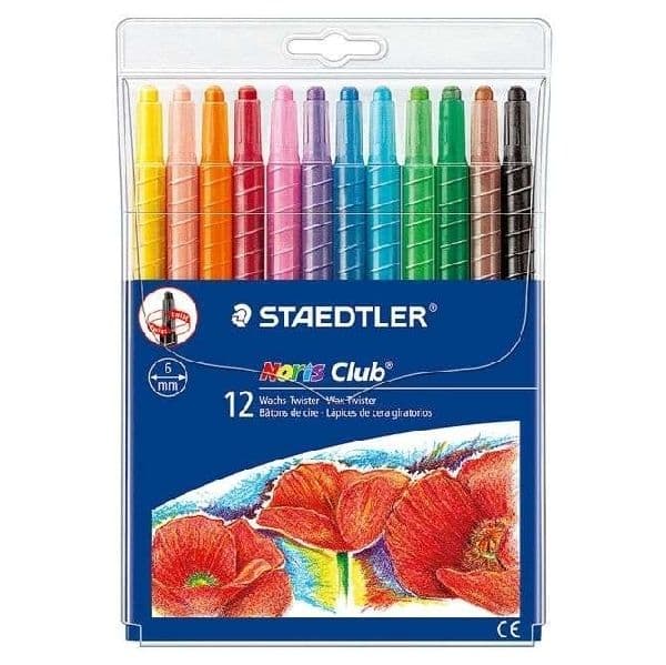 Staedtler Lápis de Cera Noris Club Twister 12 un.