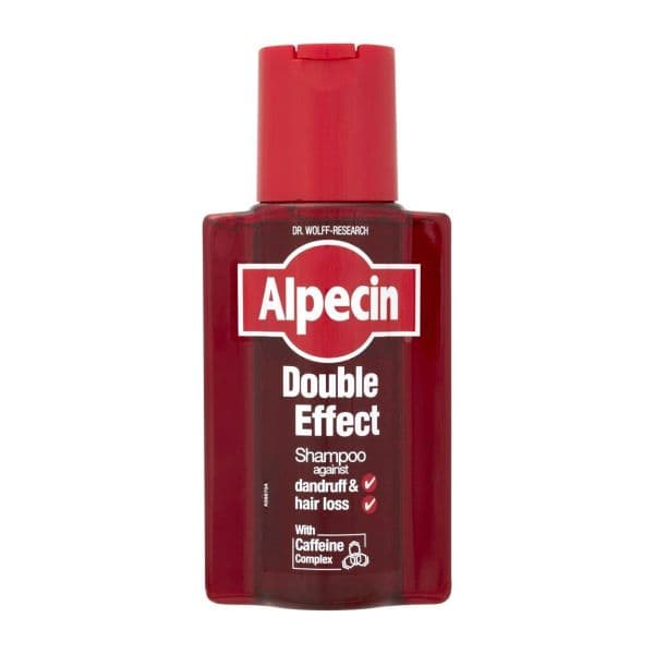 Alpecin Double Effect Shampoo para Homens Anti-Caspa e Antiqueda 200ml