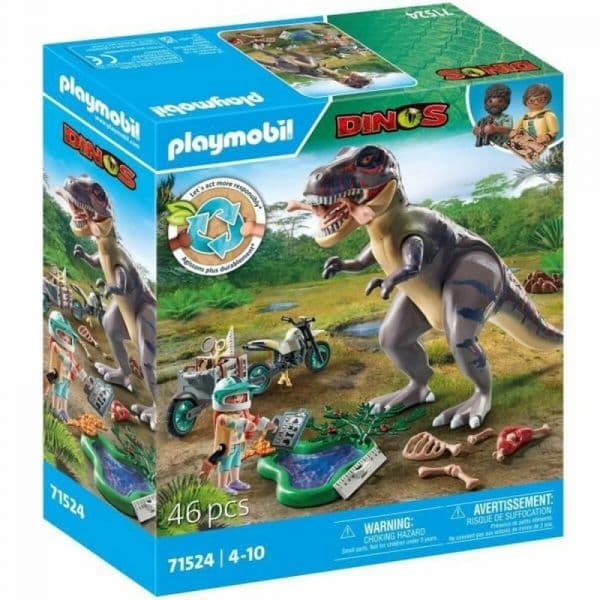 Playmobil Dinos T-Rex e Explorador - 71524