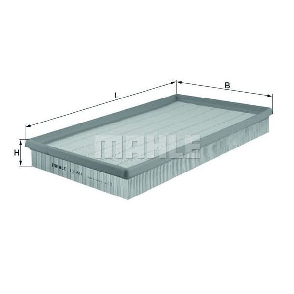 Mahle Filters Filtro de Ar - LX614