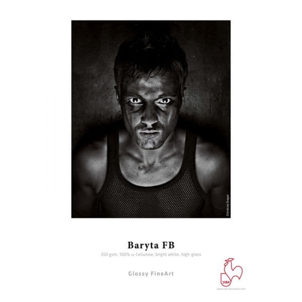 Hahnemühle Papel Foto Baryta Fb 350g A3+ 25Fls Brilhante