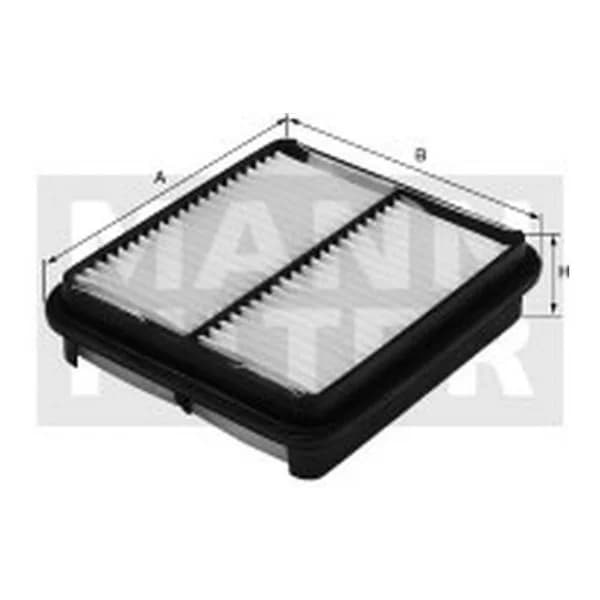Mann-Filter - C 2726 - Filtro de ar - 4011558355203