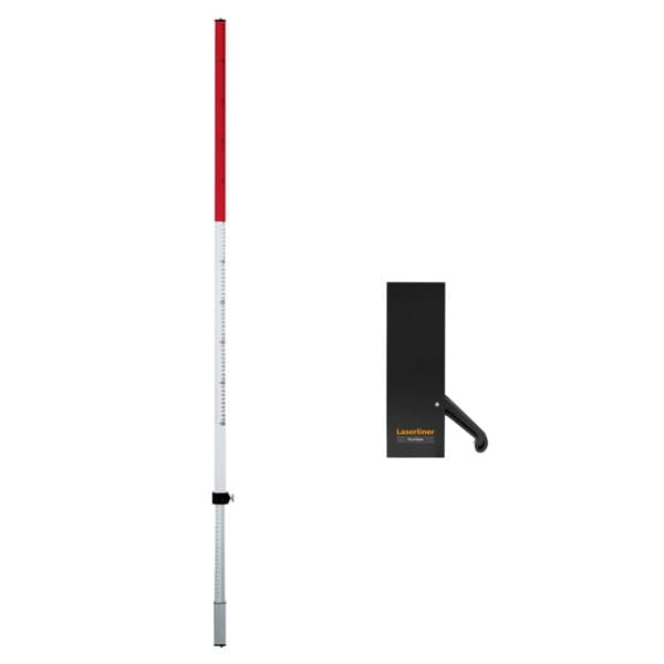 Régua Vertical Flexi Plus Vermelha Laserliner 080.50