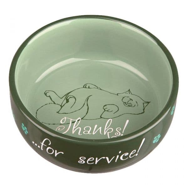 Trixie Comedouro em Cerâmica Thanks for Service - 14952