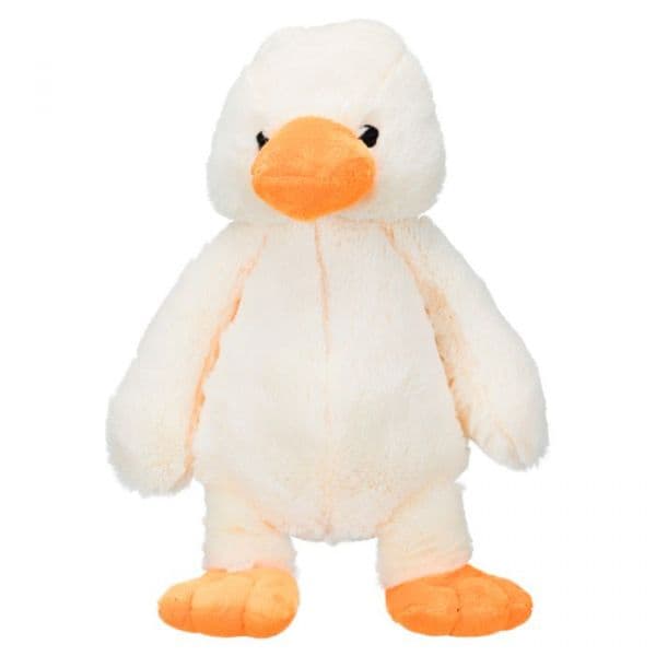 Trixie Brinquedo Cão Pato em Peluche Branco