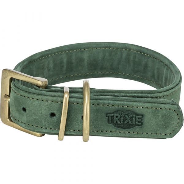 Trixie Coleira Pure Em Pele (L) 47-54Cm / 40Mm (Salvia) - TX1889034