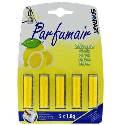Scanpart Ambientador para Aspirador 5x Limão