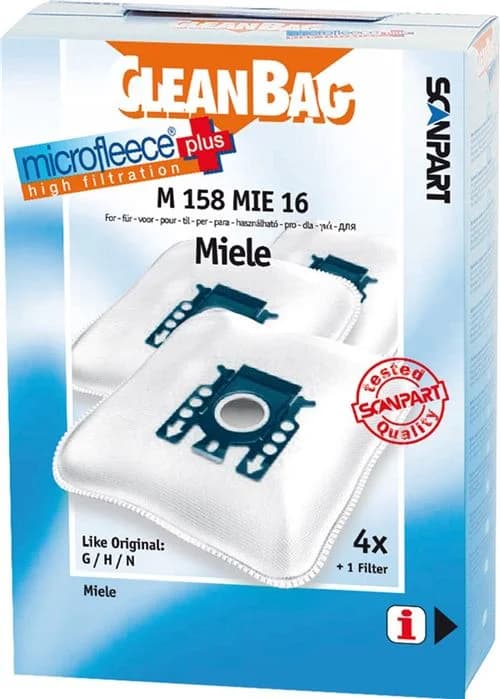 Scanpart Sacos de Aspirador M158MIE