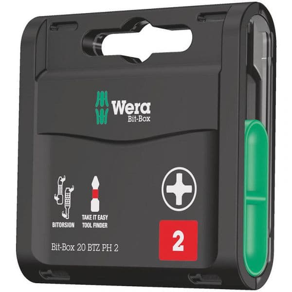 Wera Pontas Btz Ph Set 20 Unidades Prateado