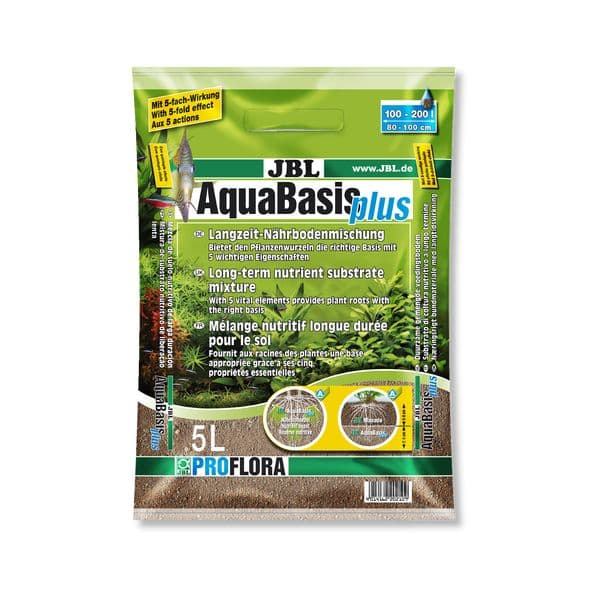 Jbl Substrato Novos Aquário Aquabasis Plus 5l