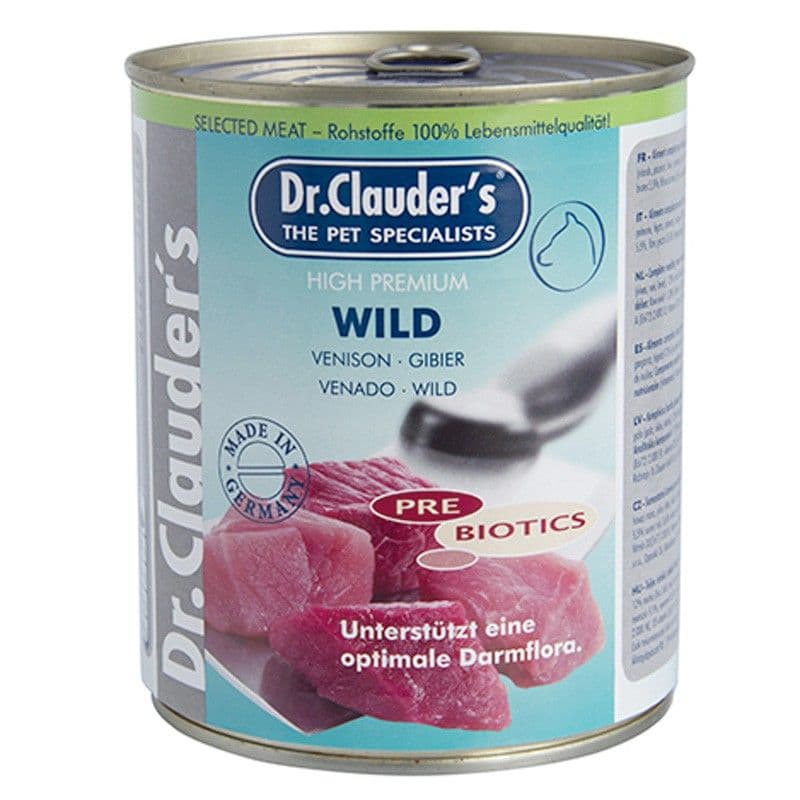 Dr.Clauder´s Perro Wild Lata Venado
