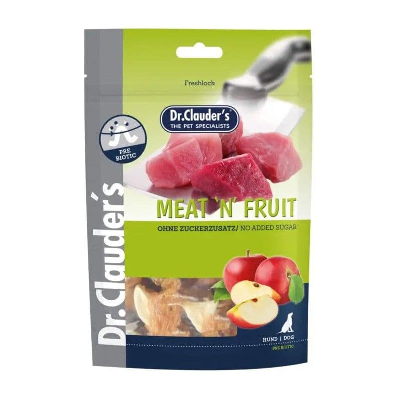 Dr.Clauder's Meat&amp;Fruit Snack Maçã e Frango 80 gr