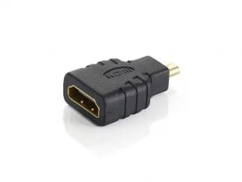 Adaptador EQUIP micro HDMI (D) para HDMI (A) M/F Preto