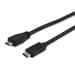 Equip 12888407 cabo USB 1 m USB 2.0 Micro-USB B USB C Preto