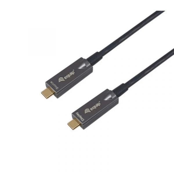 EQUIP Cabo 119462 óptico ativo USB-C para C Vídeo + Dados