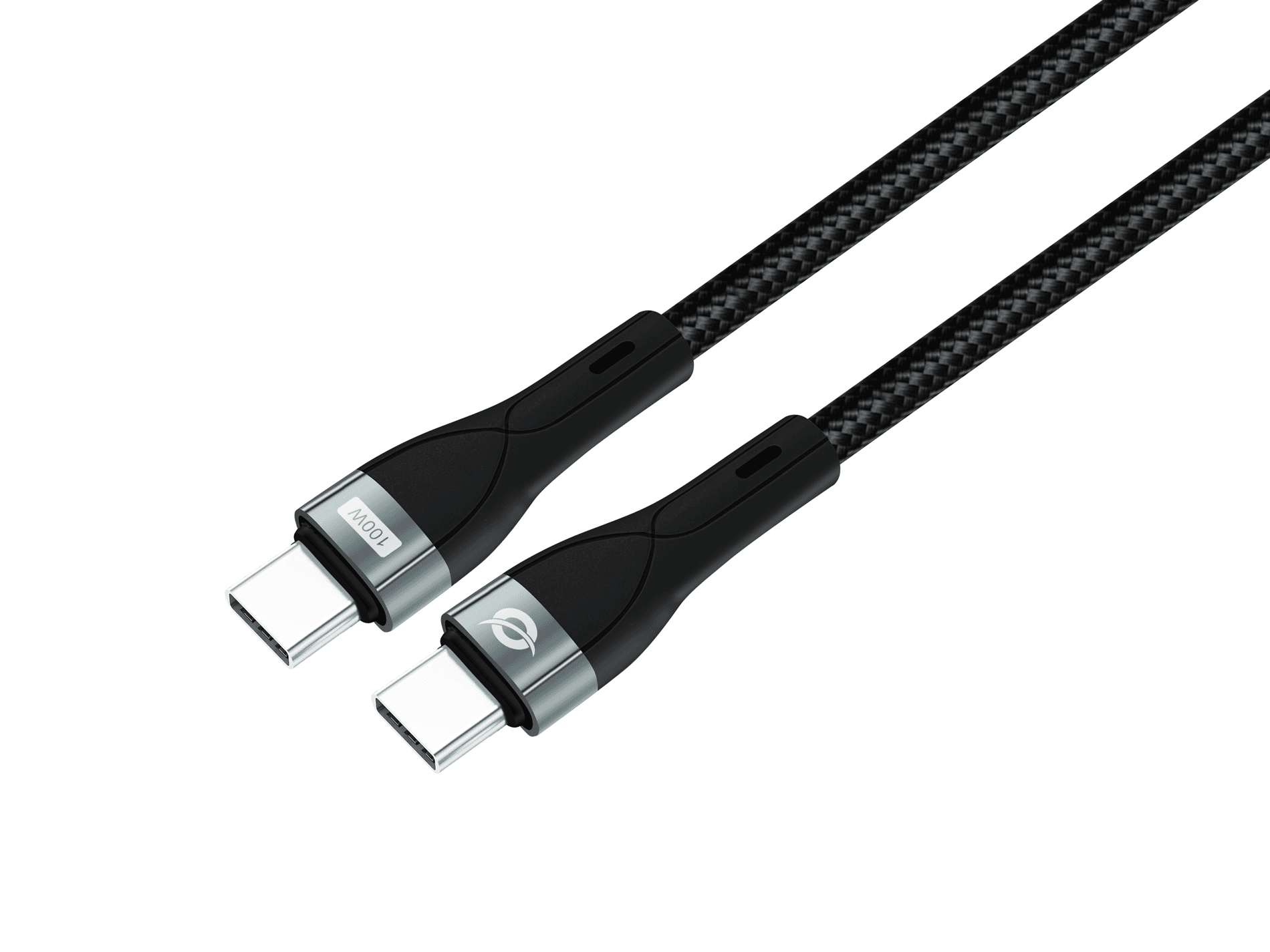 Conceptronic ETTA01B12 Cabo USB-C para USB-C Power Delivery 3.0 100W 480Mbps 1.2m Preto