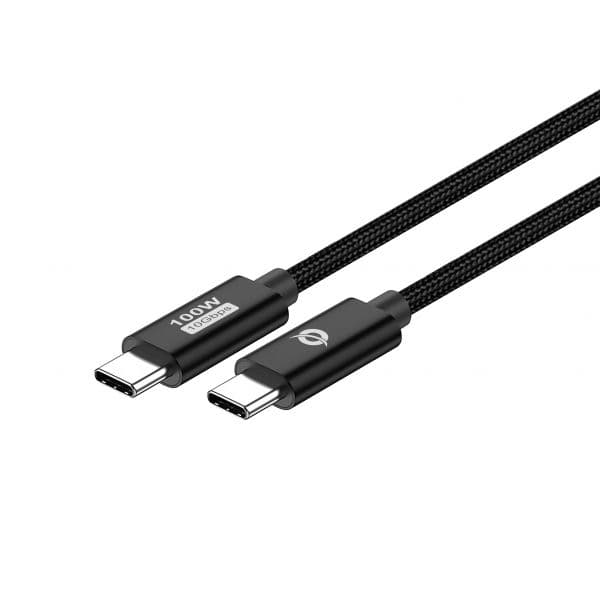 Conceptronic ETTA02B12 Cabo USB-C 3.2 Gen 2 10Gbps 100W 1.2m Preto