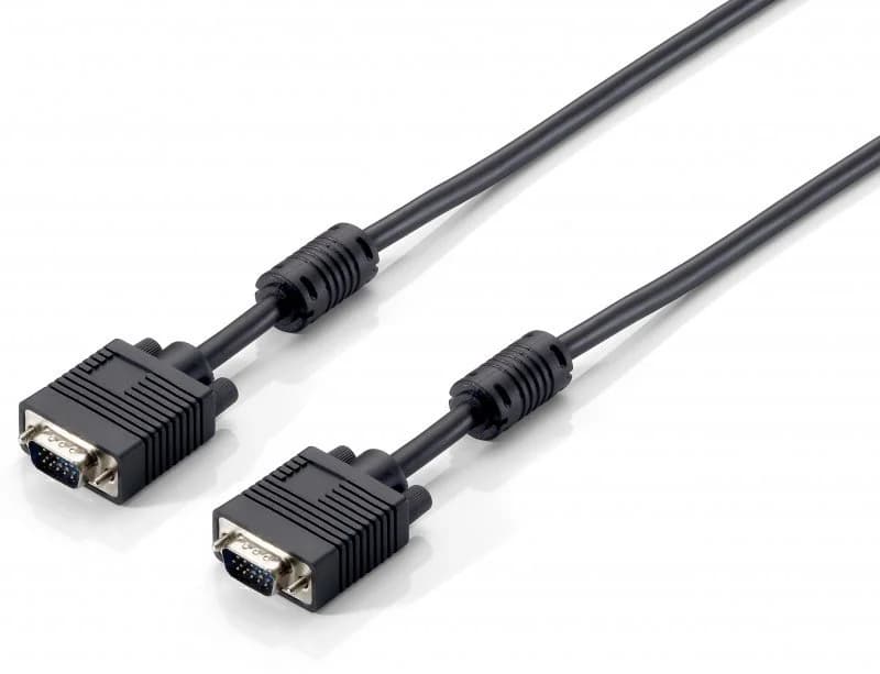 Cabo EQUIP VGA HDB15 M/M BLINDADO C/FERRITE 1m