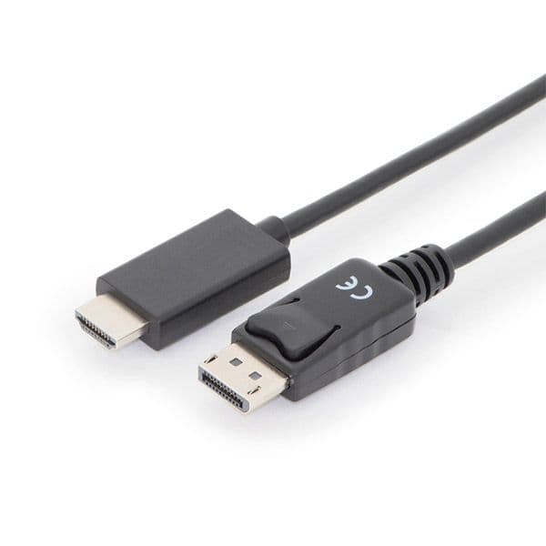 Digitus Cabo Adaptador Displayport Hdmi m/m 3MT Preto - AK-340303-030-S