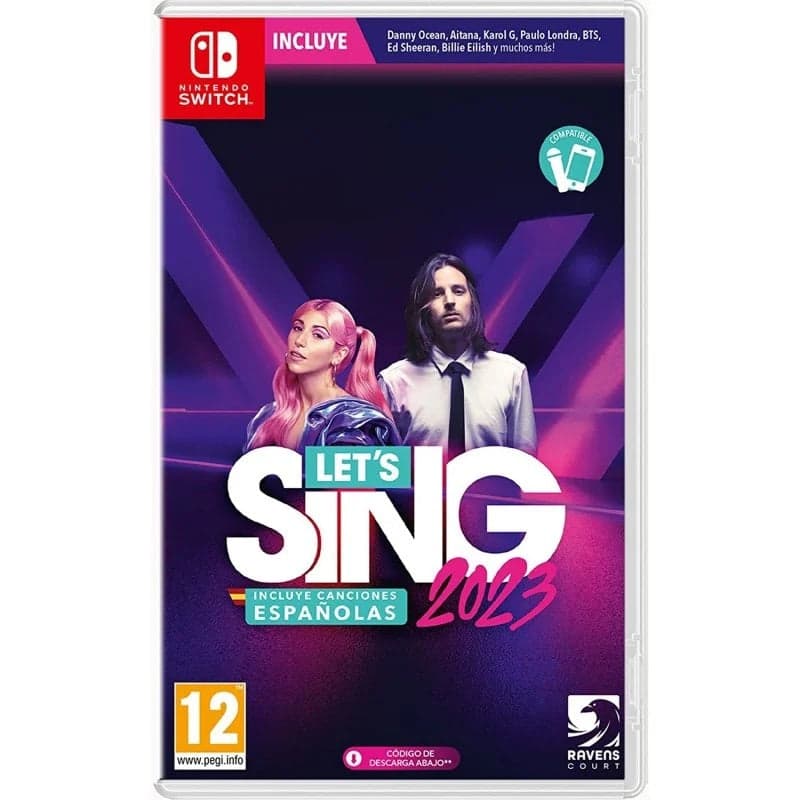 JOGO PARA CONSOLA NINTENDO SWITCH LET´S SING 2023