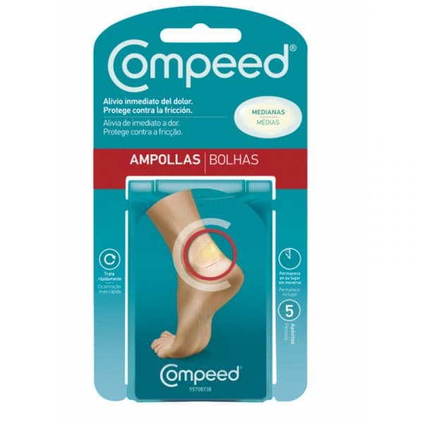 Compeed Pensos Médio Bolhas 5 Unidades