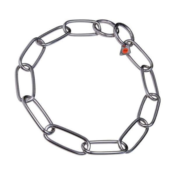Hs Sprenger Coleira Elo Longo Aço Inoxidável - CL00074