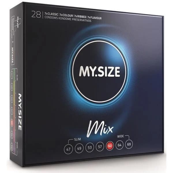 My Size Mix Preservativos My Size Mix 60 mm 28 Unidades