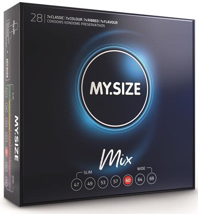 My Size Mix Preservativos My Size Mix 60 mm 28 Unidades