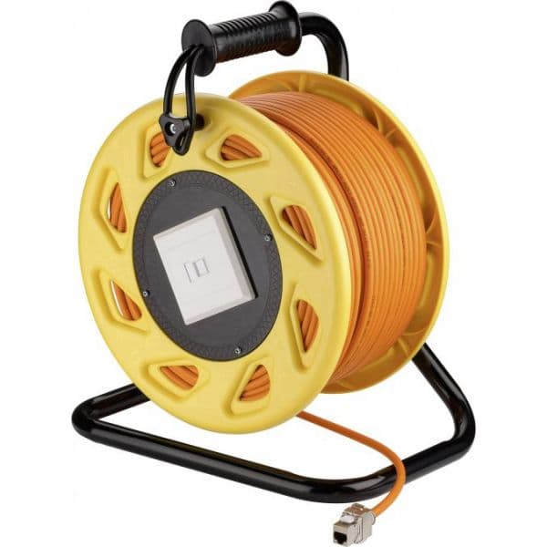 Goobay Patch Cabo RJ-45 Socket S/FTP With Cat.7A Raw Cabo 50m