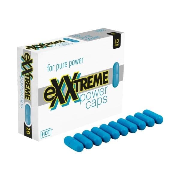 Hot Potenciador Exxtreme Power Cápsulas 10 Unidades
